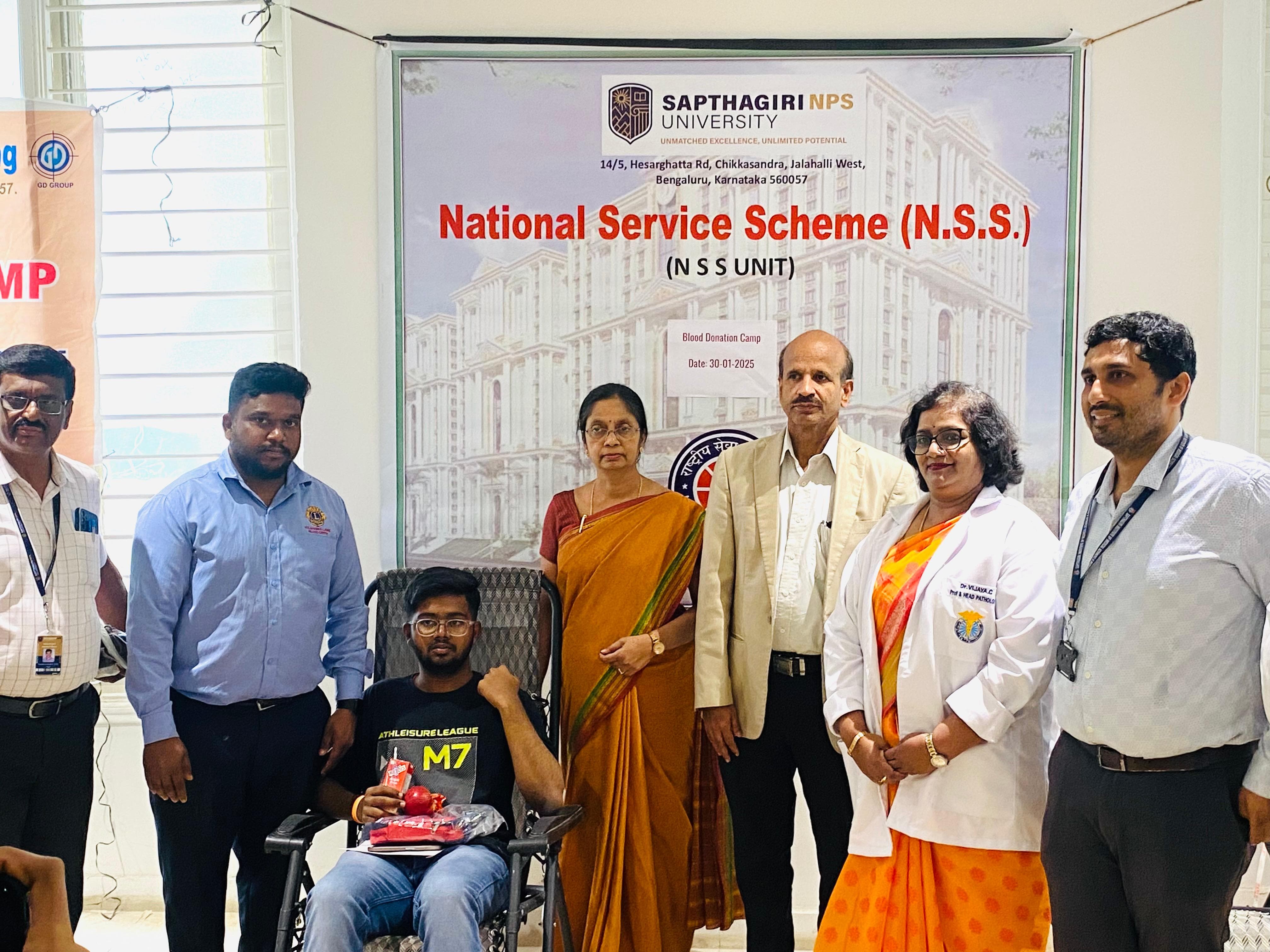 Sapthagiri NPS University NSS photo 5